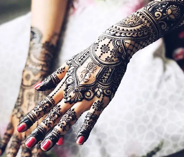 Indian Style Mehndi