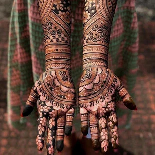 Traditional Mehndi